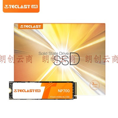 台电(TECLAST) 4TB SSD固态硬盘M.2接口(NVMe协议) 长江存储晶圆 国产TLC颗粒 PCIe4.0