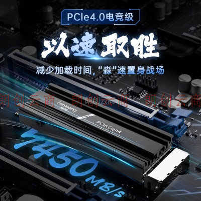 梵想（FANXIANG）1TB SSD固态硬盘 M.2接口NVMe协议PCIe 4.0 x4海力士颗粒
