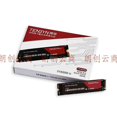 腾隐（TENGYIN）精选长江存储晶圆台式机笔记本SSD固态硬盘PCe4.0 NVMe 512GB