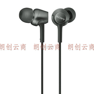 索尼（SONY） MDR-EX255AP 耳机入耳式有线带麦立体声手机通话高音质