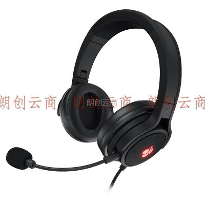 樱桃（CHERRY）HC2.2 JA-2230-2 游戏耳机 7.1环绕音效 头戴式耳机 电竞耳机 LOGO灯效