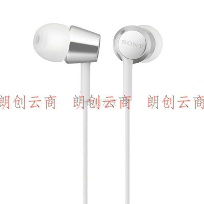 索尼（SONY） MDR-EX155AP 入耳式耳机有线带麦立体声线控手机电脑适用