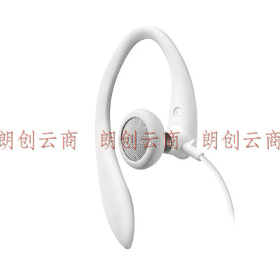 飞利浦（PHILIPS）有线耳机运动耳机耳挂入耳式立体声音乐耳机带麦线控耳机3.5mm音频接口SHS3305白