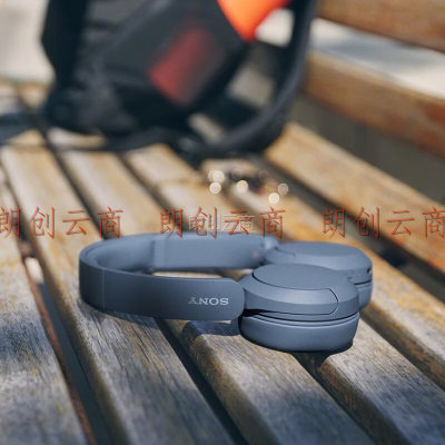 索尼（SONY）WH-CH520 舒适高效无线头戴式蓝牙耳机 舒适佩戴 音乐耳机 蓝色