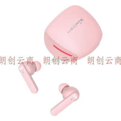 漫步者（EDIFIER）HECATE GM45蓝牙耳机双耳 真无线TWS入耳式游戏音乐运动耳麦 RGB灯效 通用苹果安卓手机 粉色