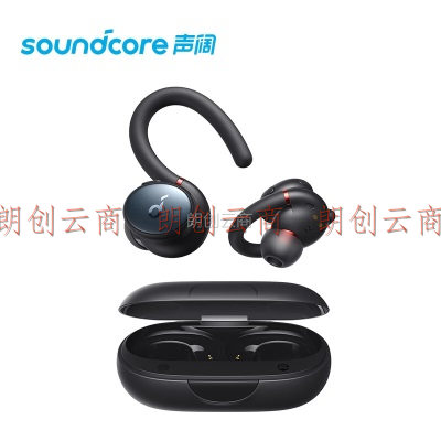 声阔（SoundCore）Sport X10挂耳式开放式跑步骑行运动耳机蓝牙耳机通用小米苹果华为手机黑