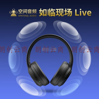 爱国者（aigo）头戴式无线蓝牙耳机 蓝牙5.3音乐运动游戏耳机 苹果华为小米手机电脑通用WY100青春版 米色