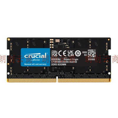 英睿达（Crucial）8GB DDR5 4800频率 笔记本内存条 美光原厂颗粒