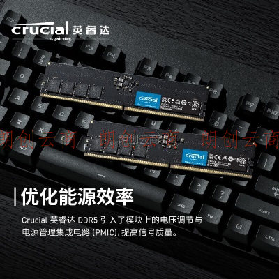 英睿达（Crucial）32GB DDR5 5200频率 台式机内存条 美光原厂颗粒