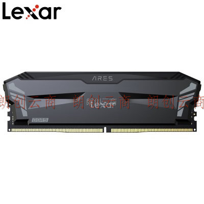 雷克沙（Lexar）DDR5 6400 16GB 电竞马甲内存条 ARES战神之铠 黑色
