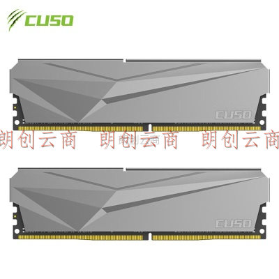 酷兽（CUSO）32GB(16GBx2) 套装 DDR5 6400 台式机内存条 夜枭系列-银甲 海力士A-die CL32