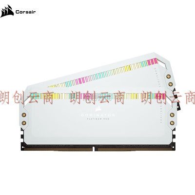 美商海盗船（USCORSAIR） DDR5台式机内存条 统治者 RGB 灯条系列 统治者RGB 16G*2 6400 白 C32
