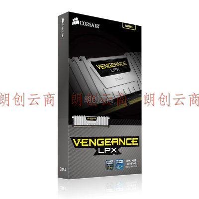 美商海盗船（USCORSAIR）16GB DDR4 4000 台式机内存条 复仇者LPX系列 白色 游戏型