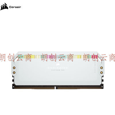美商海盗船（USCORSAIR） DDR5台式机内存条 统治者 RGB 灯条系列 统治者RGB 16G*2 6400 白 C32