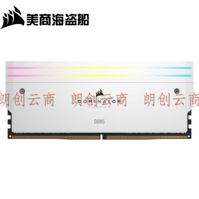 美商海盗船（USCORSAIR） DDR5 台式机内存系列 32G 64G 套装 统治者泰坦灯条 泰坦RGB D5 16G*2 6400 白 C32