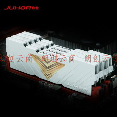 玖合(JUHOR) 16GB DDR5 4800 台式机内存条 忆界系列白甲