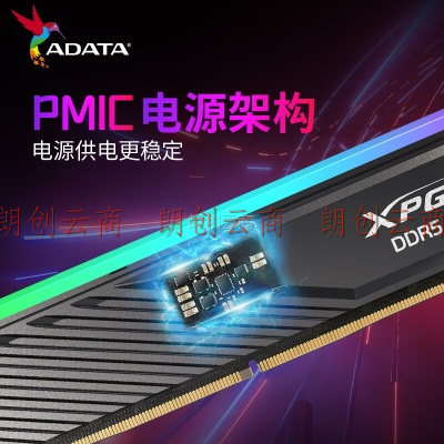 威刚(ADATA) 32GB(16GBX2)套装 DDR5 6000 台式机内存条 海力士A-die颗粒 XPG龙耀D300G（黑色）C36