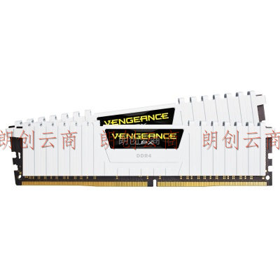 美商海盗船（USCORSAIR） DDR4 台式机内存条 复仇者系列 LPX马甲 3600 白色 16GB(8Gx2)套装