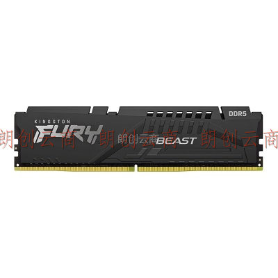 金士顿(Kingston)台式机DDR5内存条FURY野兽Beast支持AMD EXPO超频 6000套条8G*2【EXPO超频】