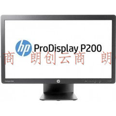 惠普 HP ProDisplay P200 LCD Monitor 液晶显示器 LED 19.5英寸 1600x900