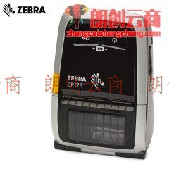 斑马（ZEBRA）ZR128 移动收据打印机 苹果安卓蓝牙无线便携票据打印机 热敏便携式