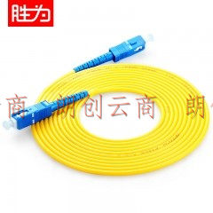 胜为（shengwei）光纤跳线 电信级SC-SC网线单模单芯 3米 收发器尾纤 FSC-101 WL.208