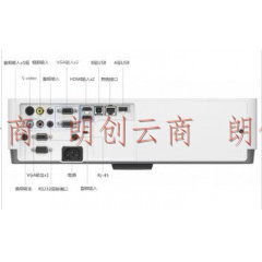 索尼 VPL-EW435 投影机(1280*800宽屏 3100流明 3LCD 16W扬声器)
