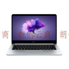 荣耀 MagicBook 14英寸轻薄窄边框笔记本电脑（intel八代酷睿i7-8550U 8G 512G MX150 2G独显）冰河银