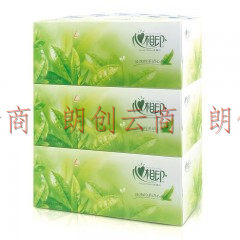 心相印（XINXIANGYIN）茶语系列盒抽2层H200抽面巾纸 3盒/提，12提/箱