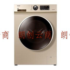 海尔滚筒洗衣机全自动10公斤大容量高温消毒洗涤 G100726HB12G