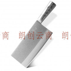 十八子作 厨师专用刀 专业中式厨刀菜刀 三合钢名厨系列 钢柄1号斩切刀TP01-1