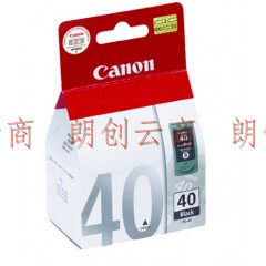 佳能（Canon）PG-40BK黑色墨盒（适用iP1180、iP1980、iP2680、MP198）