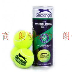 Slazenger 史莱辛格罐装网球铁罐温网比赛网球340884 3只/筒