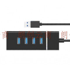 酷比客 LCHB29BK USB3.0 HUB 4口 黑色 适用于U盘，读卡器，USB鼠标，USB键盘，扫描仪，数码像机，数码摄像机，USB声卡等设备