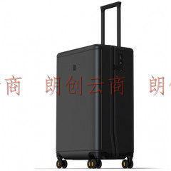 地平线8号（LEVEL8）行李箱 24英寸时尚简约旅行箱 磨砂防刮拉杆箱 LA-1681 黑色