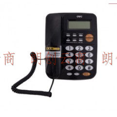 得力(Deli)电话机 780 黑色