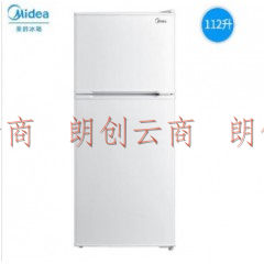 美的（Midea）112升双门冰箱 BCD-112CMB