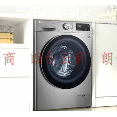 LG 9公斤滚筒洗衣机全自动 AI直驱变频 470mm超薄机身 蒸汽除菌 一级能效 碳晶银 FCX90Y2T