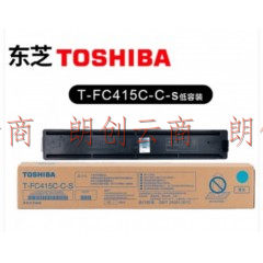 东芝（TOSHIBA）T-FC415CCS碳粉用于2010/2510/2515/3015-5015AC 青色