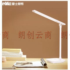 雷士（NVC） LED台灯 书桌儿童学生学习宿舍卧室床头 三色阅读工作充电台灯 Q86