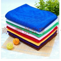 超细纤维毛巾 抹布加厚款 超强吸水 毛巾 10块/包 颜色随机