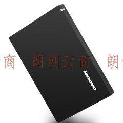联想（LENOVO）F308 原装小黑 移动硬盘 极致轻薄 USB3.0极速传输 黑色
