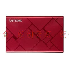 联想（LENOVO）F308 原装小黑 移动硬盘 极致轻薄 USB3.0极速传输 黑色