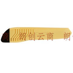 得力(deli) 大号耐用塑料壳美工刀/裁纸刀 (黄、蓝混色随机发)2003 24个装