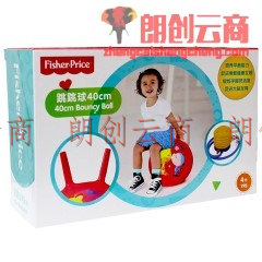 费雪（Fisher Price）玩具 儿童玩具球 宝宝跳跳球羊角球40cm F0704H