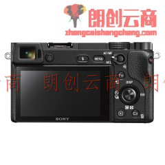 索尼（SONY）ILCE-6300L APS-C单镜头微单相机/照相机 黑色 (约2420万有效像素 4k视频 a6300L)