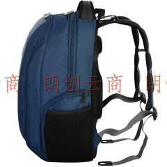 SWISSMOBILITY瑞动时尚商务休闲15寸电脑背包系列MT-5718双肩包书包 蓝色