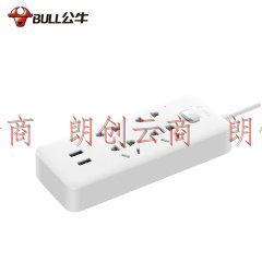 公牛（BULL）GN-UUA124 1.5M新国标 公牛USB插座排插线板插排接线板电源转换器插板家用拖线板