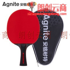 安格耐特（Agnite）五星乒乓球单拍快攻 双面反胶横拍单块装F2315