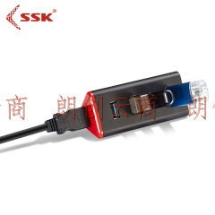 飚王（SSK） SHU028 4口 HUB集线器 USB3.0高速传输 不带电源适配器